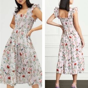 Hill House Home The Ellie Nap Dress - Butterfly Trellis Size XXL